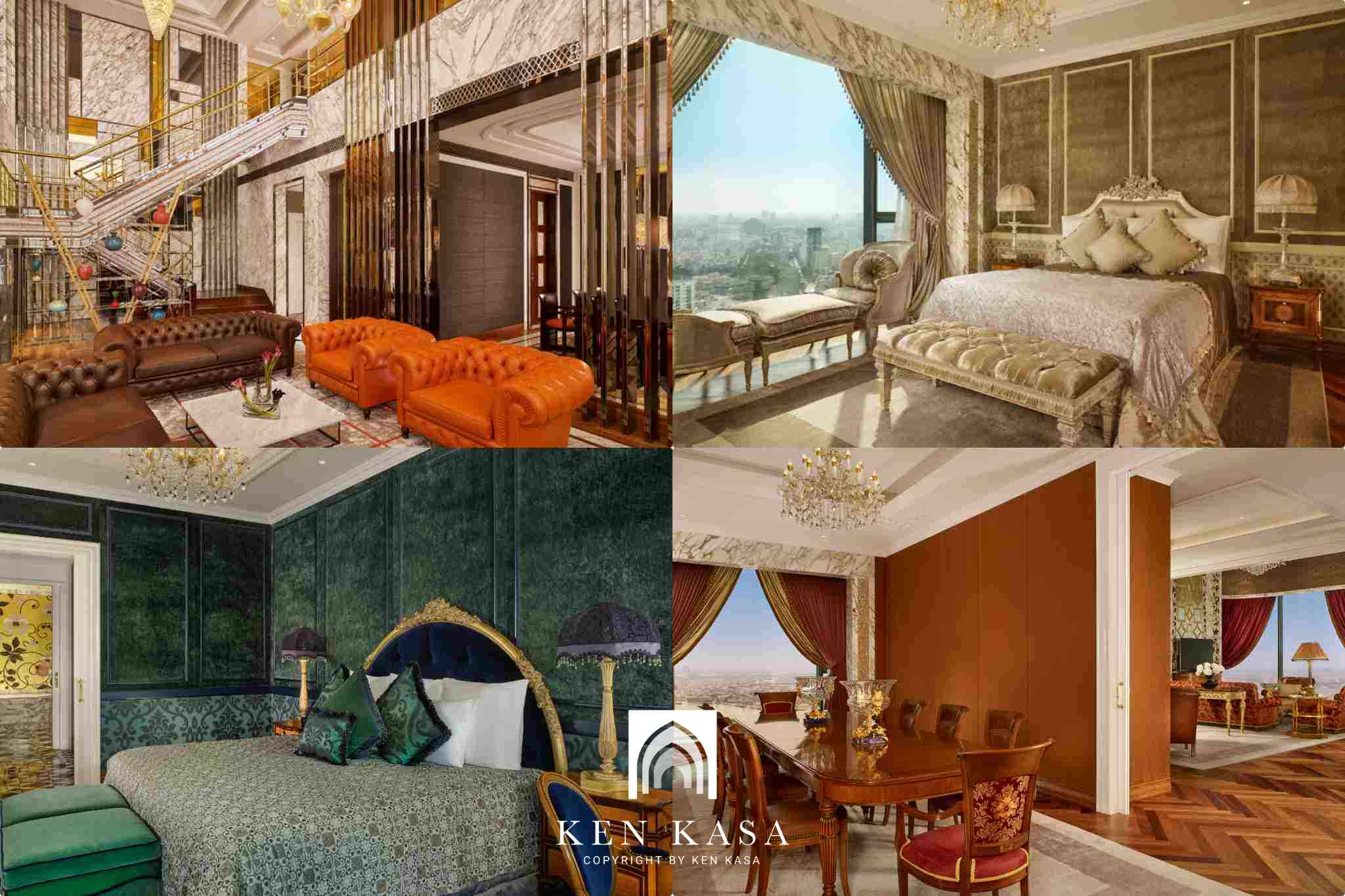 Mẫu ph&ograve;ng tổng thống đẹp the reverie saigon 